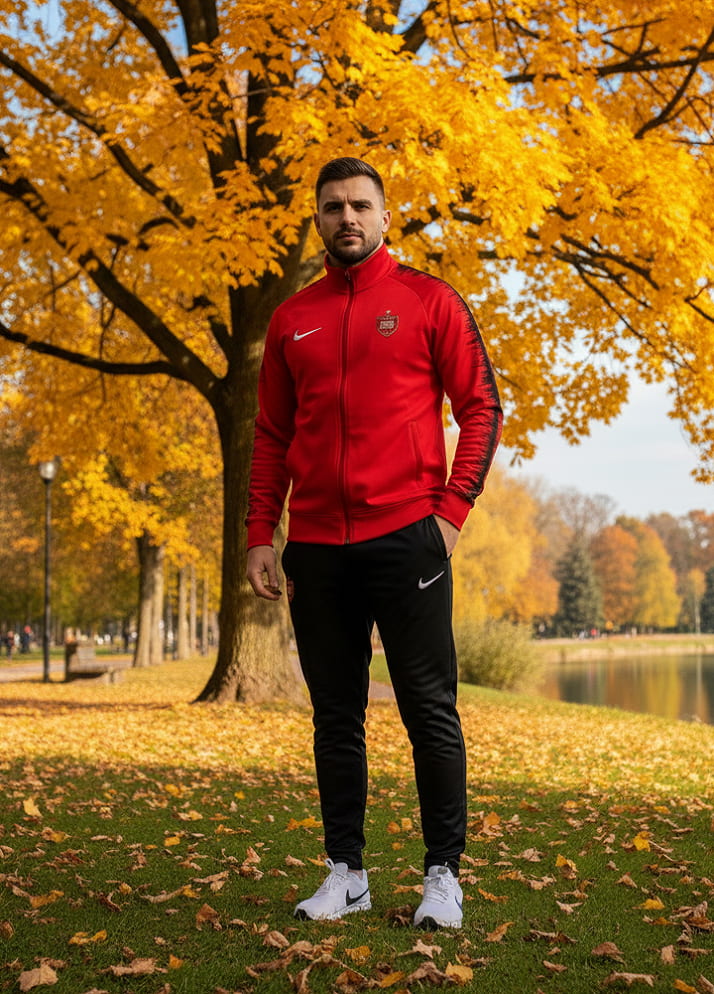 ست سوییشرت شلوار پرسپولیس مردانه مدلJ92